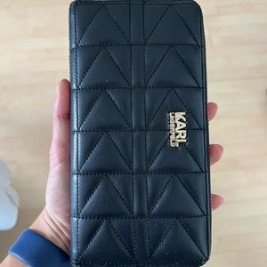 Karl Lagerfeld wallet, gently used.